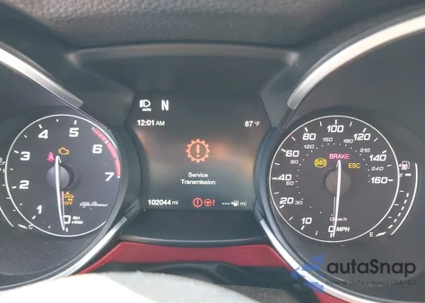 2018 Alfa Romeo Stelvio Ti Sport Awd from USA, damaged, VIN ZASFAKNN1J7B73906